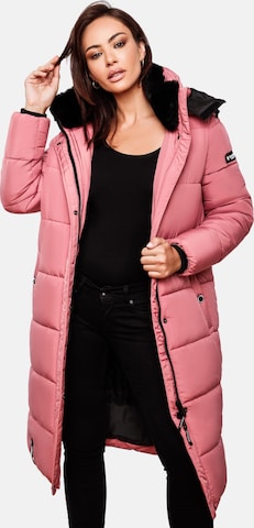 MARIKOO Χειμερινό παλτό σε ροζ