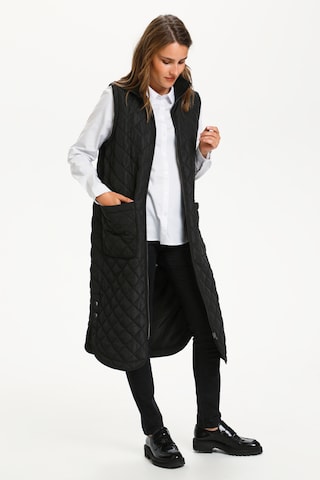 Gilet 'Severina' Kaffe en noir