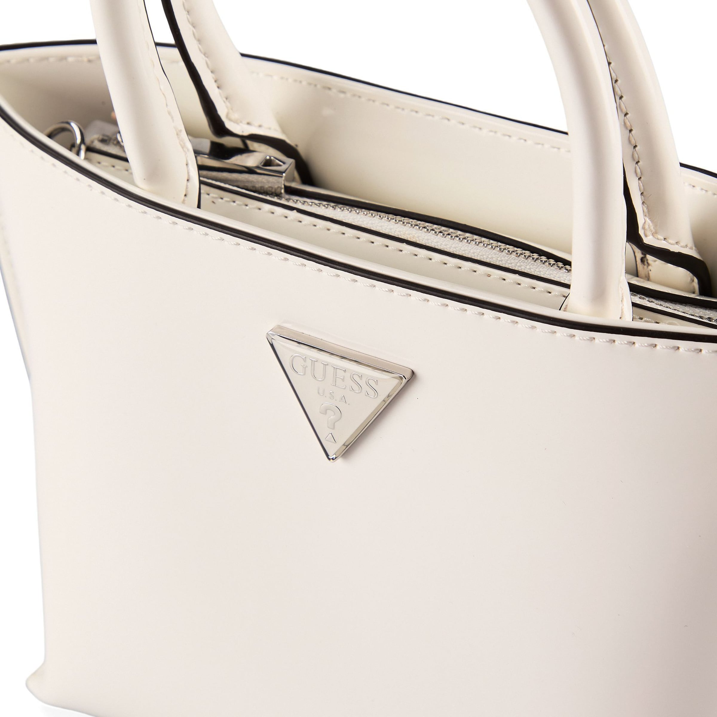 Cabas 'Arnela' GUESS en blanc