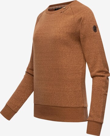 Ragwear Sweatshirt 'Johanka' in Brown