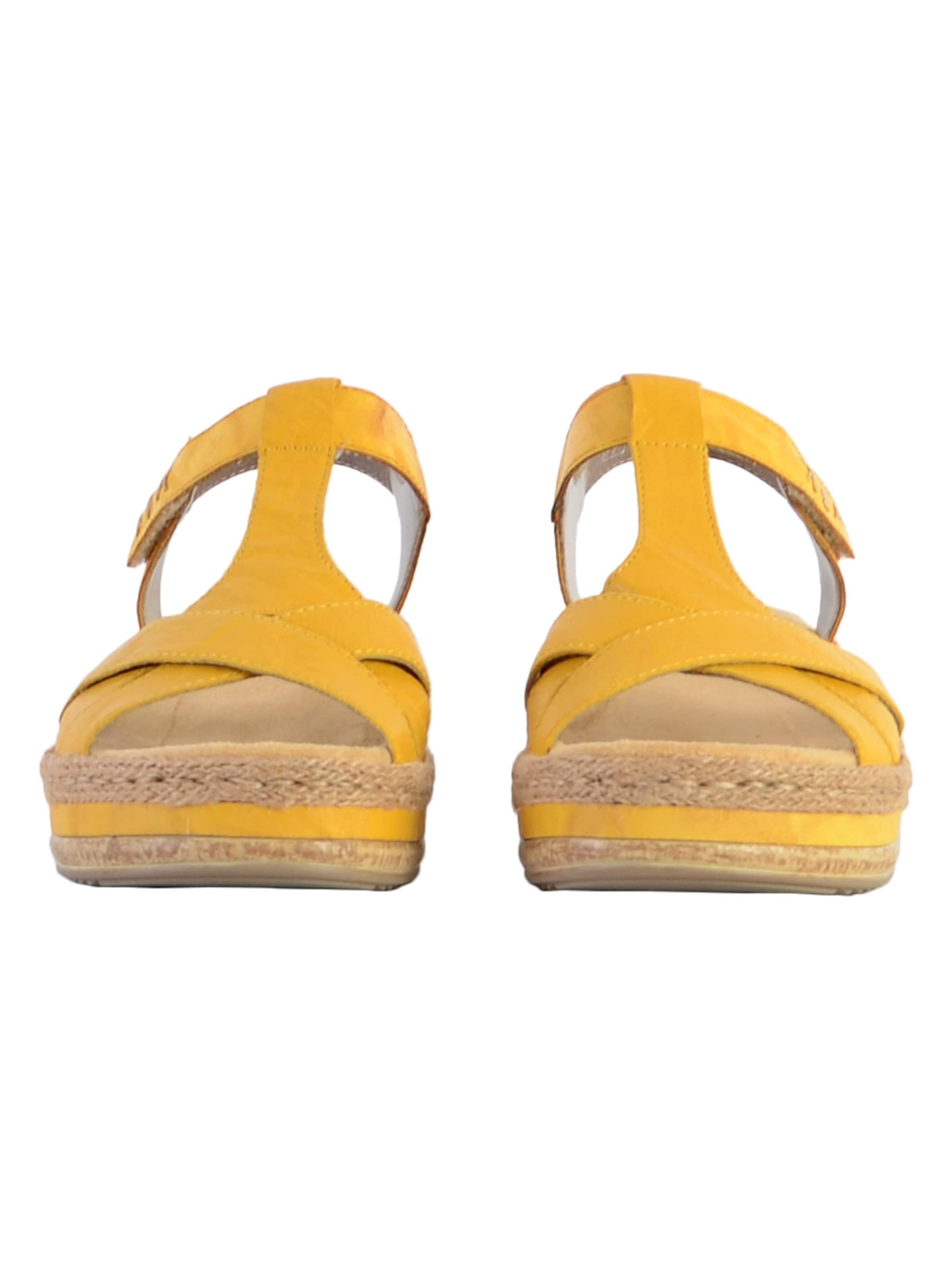 Rieker Sandals in Yellow
