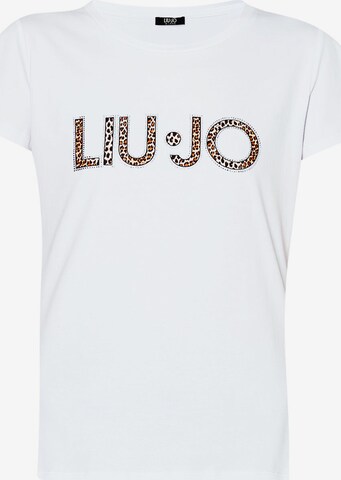 T-shirt Liu Jo en blanc : devant