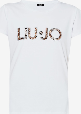 T-shirt Liu Jo en blanc : devant