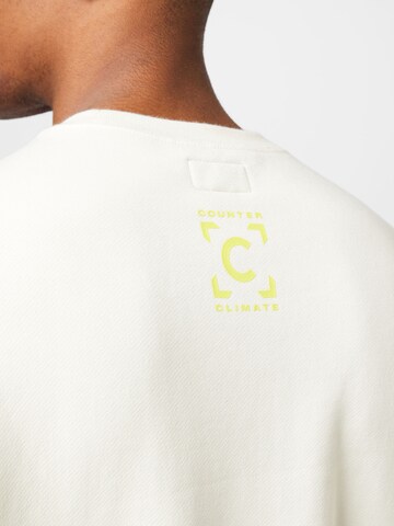 CONVERSE - Sweatshirt 'COUNTER CLIMATE' em branco