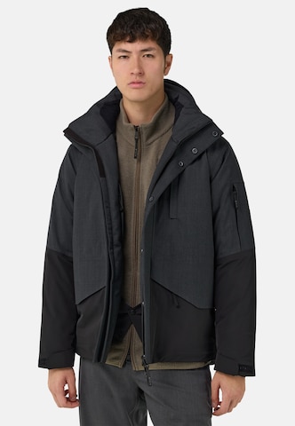 Boggi Milano Outdoorjas in Grijs: voorkant