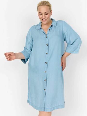 Abito camicia 'Flora 9' di Wasabi Concept in blu: frontale