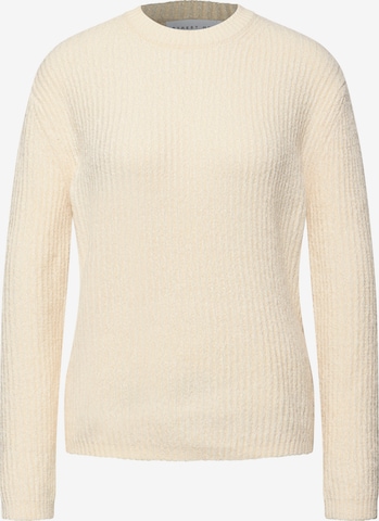 STREET ONE Sweater in Beige: front