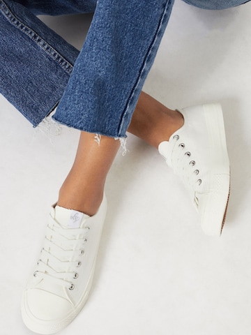 Lipsy Trampki niskie w kolorze biały