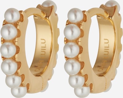 OHH LUILU Náušnice 'Pearl Earrings' - zlatá / perlově bílá, Produkt
