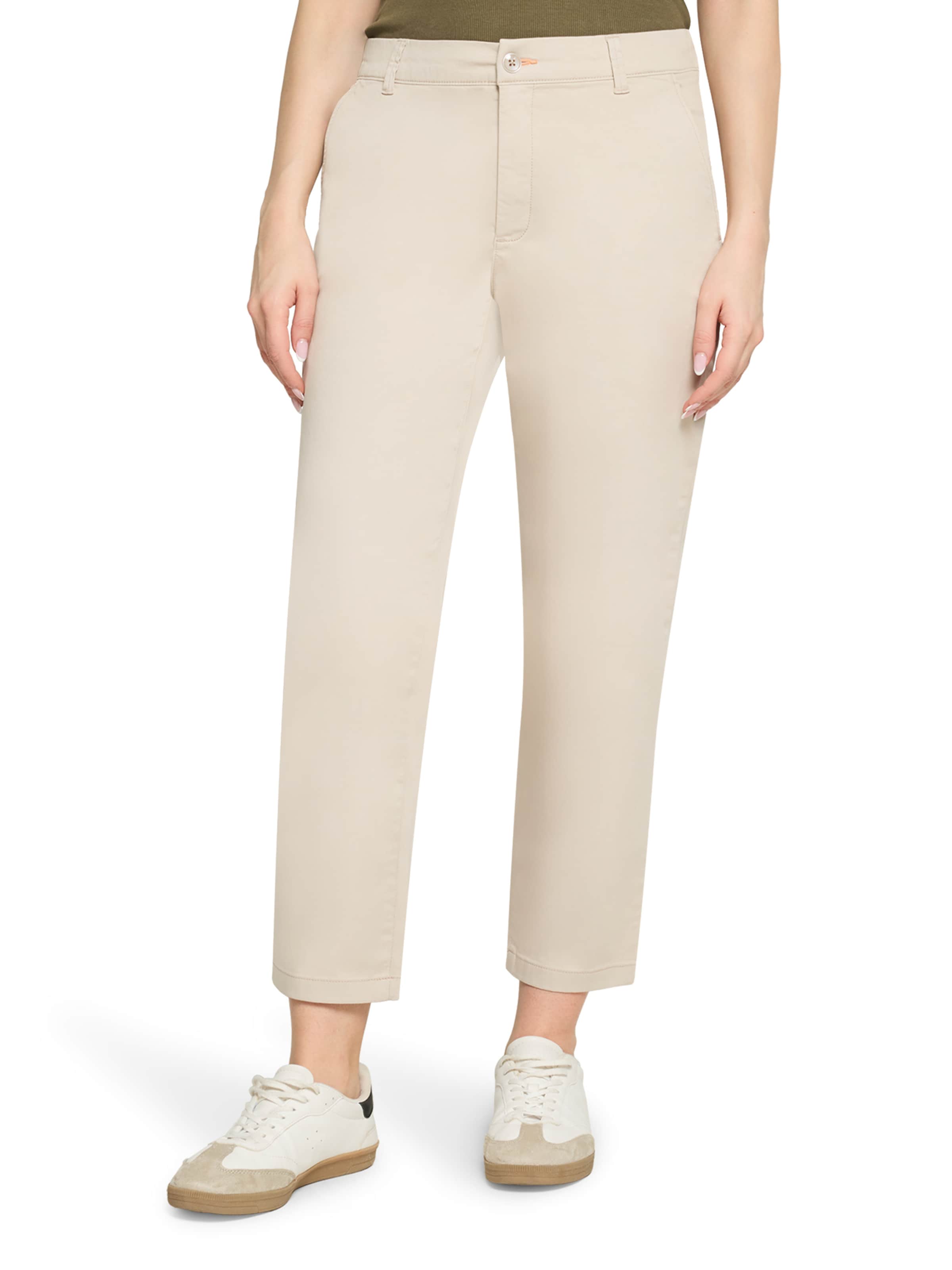 Regular Pantalon chino Cartoon en beige : devant