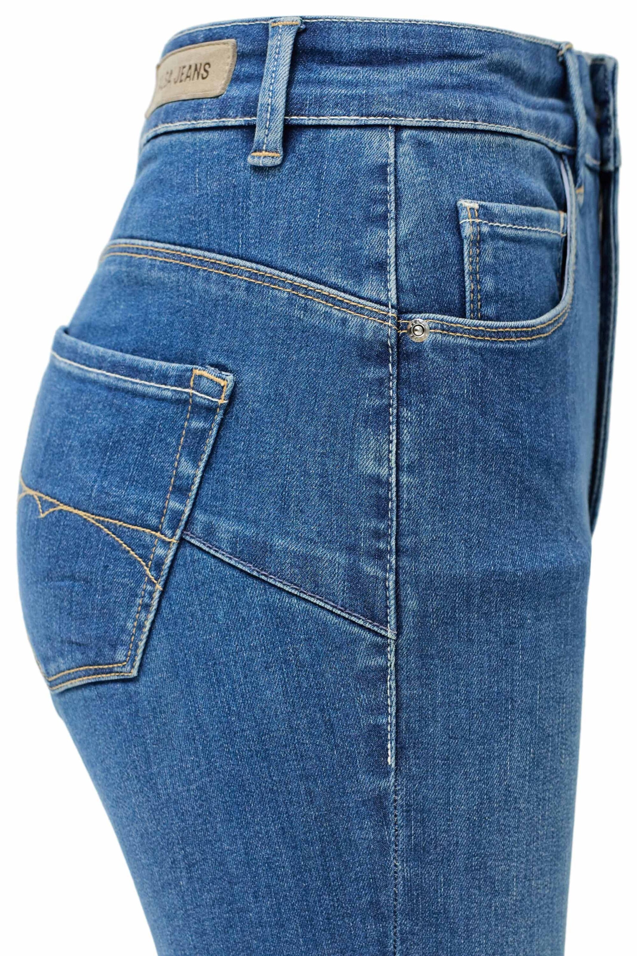 Salsa Jeans Flared Jeans in Blauw