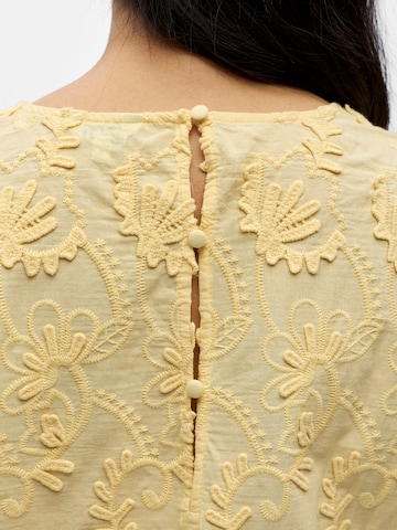 Chemisier 'MYA' OBJECT en jaune