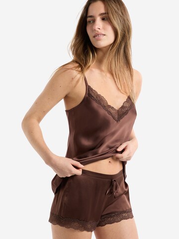 Pantaloncini da pigiama 'Milky' di ETAM in marrone