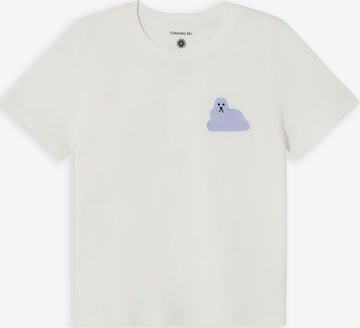 Thinking MU Paita ' BLUEDOG ' värissä valkoinen: etupuoli