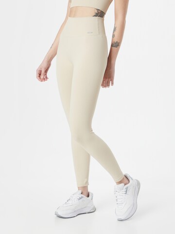 aim'n Skinny Sportbroek in Beige: voorkant