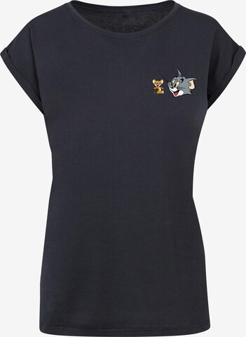 T-shirt 'Tom and Jerry - Classic Heads' ABSOLUTE CULT en bleu : devant