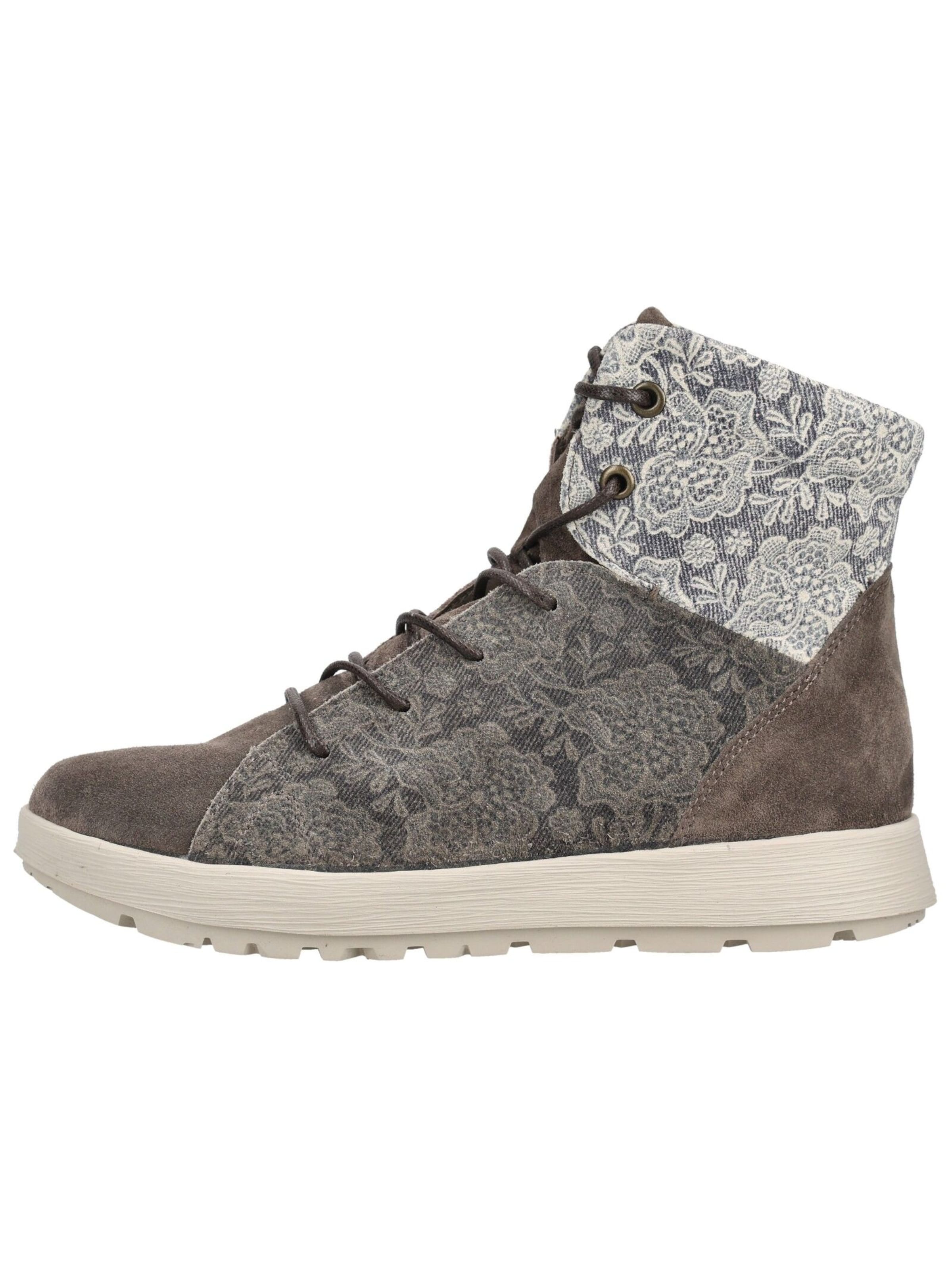 Bottines à lacets THINK! en marron