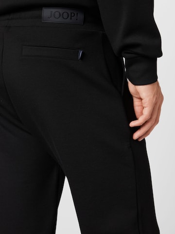JOOP! Zwężany krój Spodnie 'Stelios' w kolorze czarny