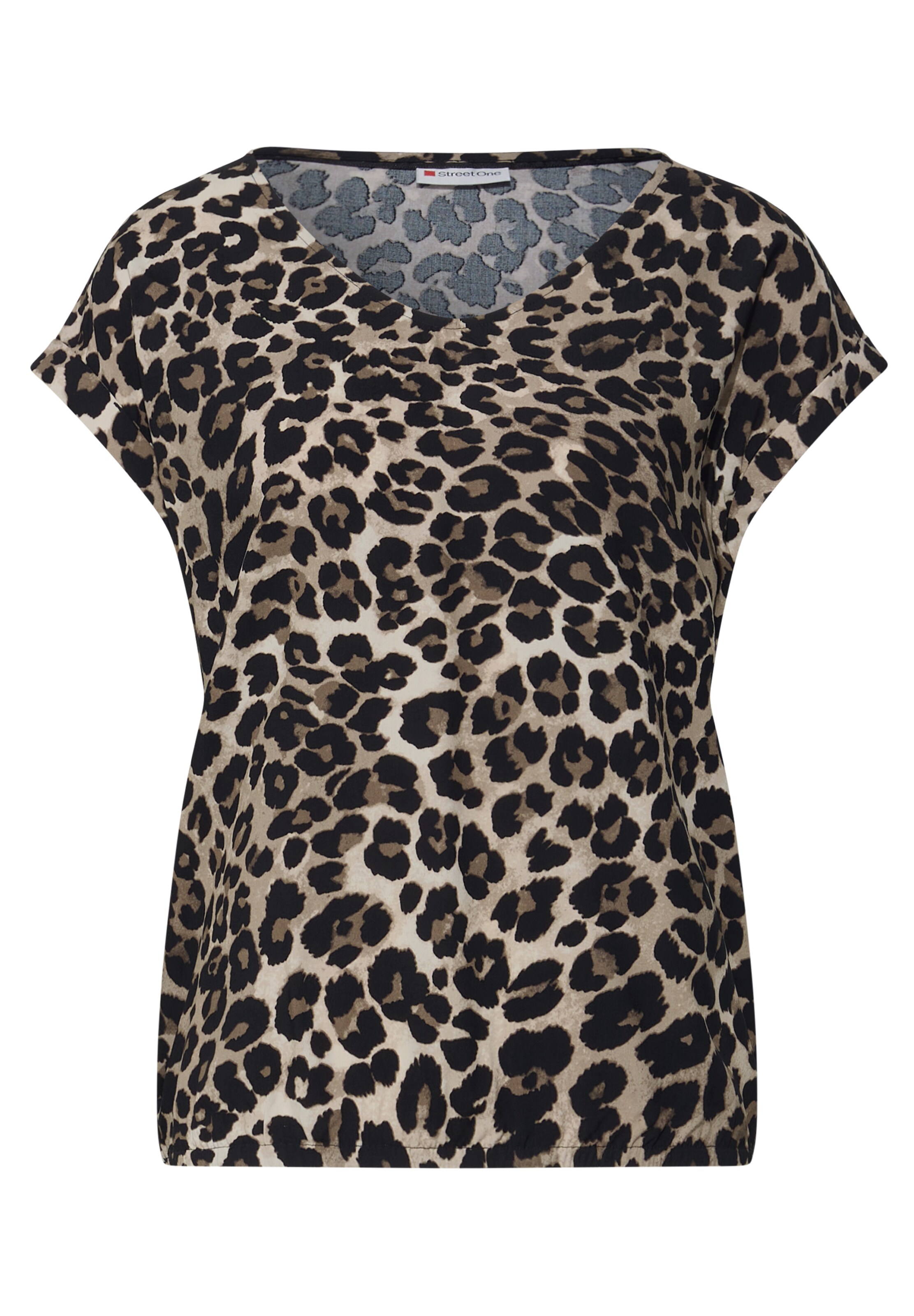 STREET ONE Bluse in Schwarz: Vorderseite