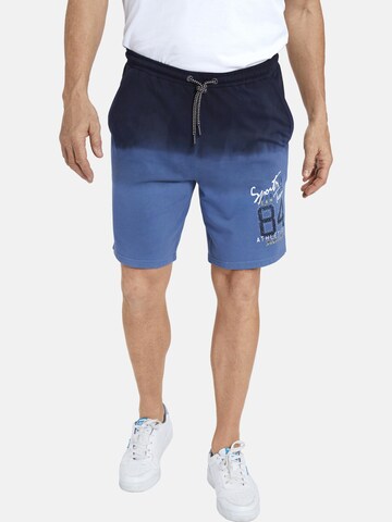 Jan Vanderstorm Loose fit Pants 'Panu' in Blue: front