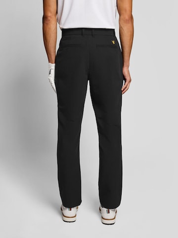Lyle & Scott Regular Sportbroek in Zwart
