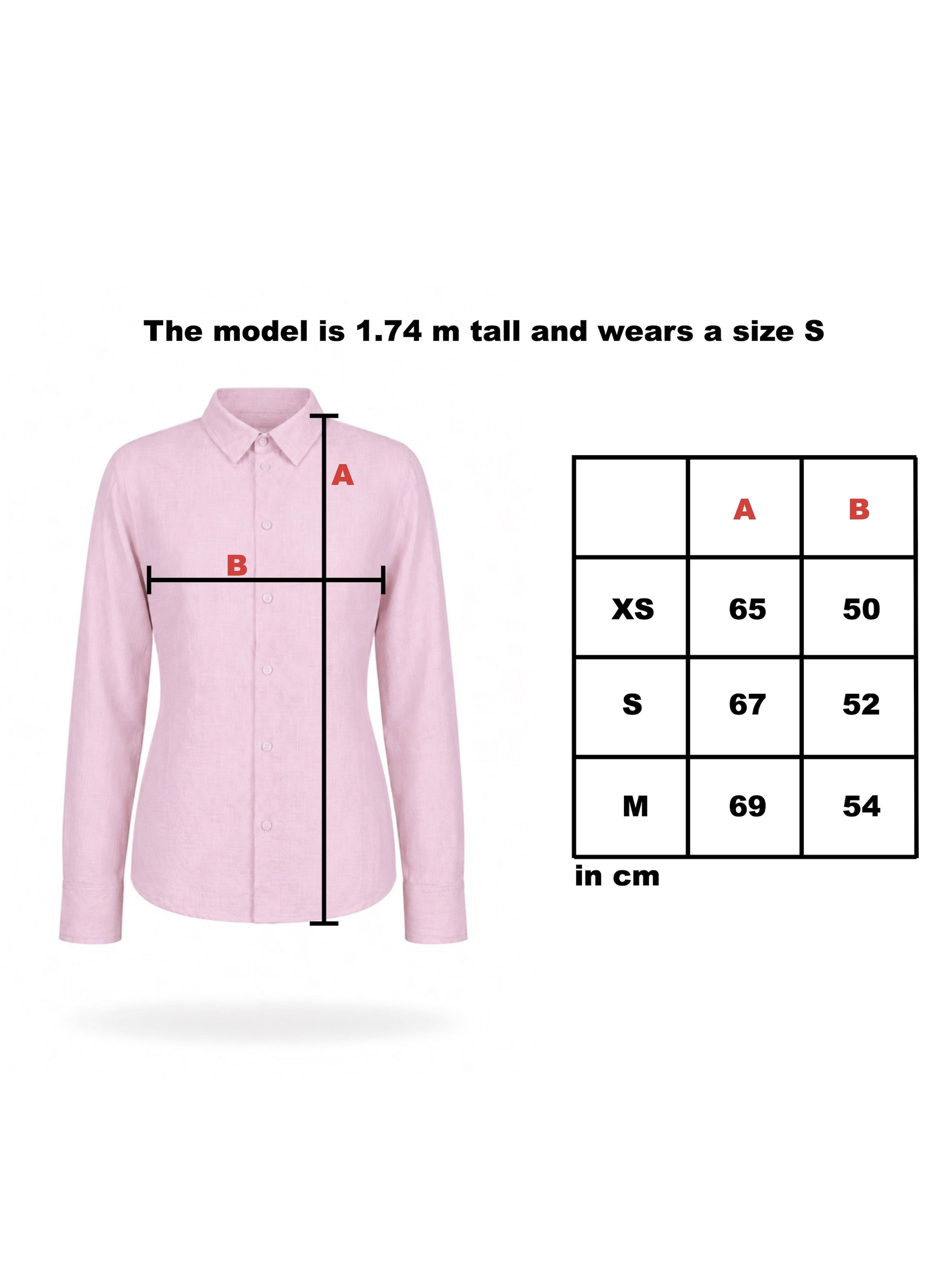 SHAMBLES Blouse in Roze