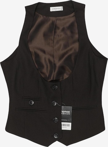 Orsay Weste XXS in Braun: Vorderseite