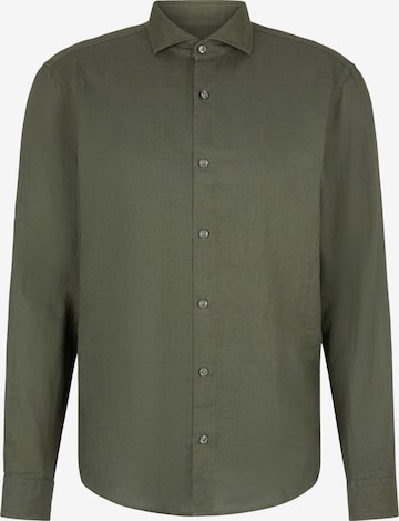 STRELLSON Slim fit Overhemd 'Ceasar' in Groen: voorkant