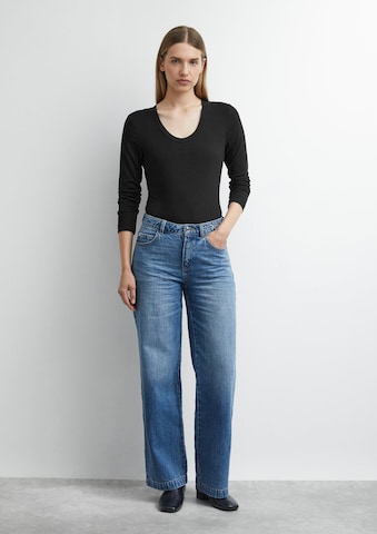 COMMA Loosefit Jeans in Blauw