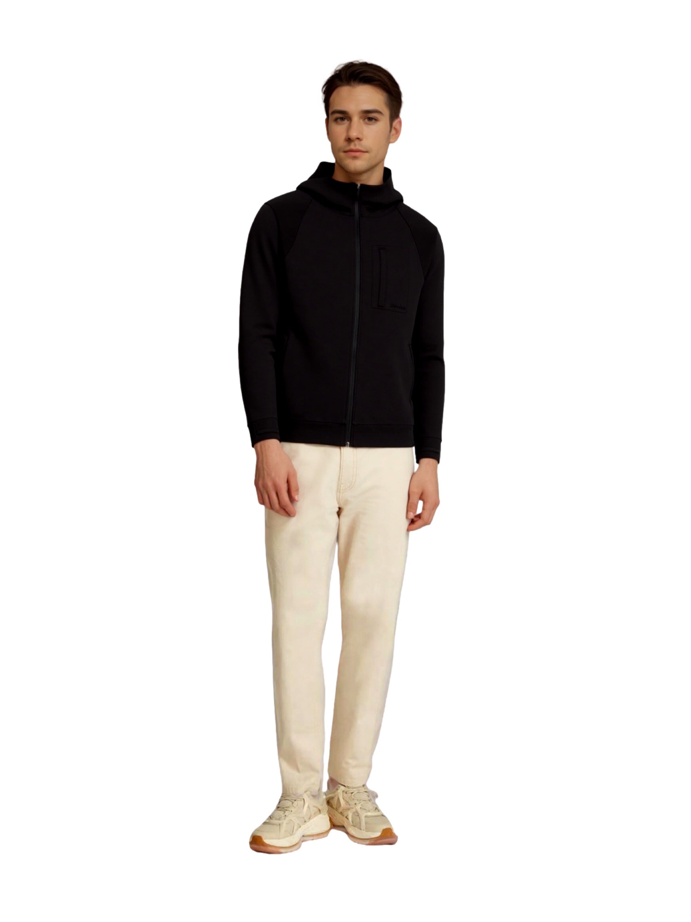 Calvin Klein Jopa na zadrgo | črna barva