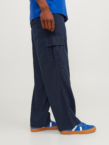 JACK & JONES - Loosefit Calças cargo 'Bill Nate' em azul