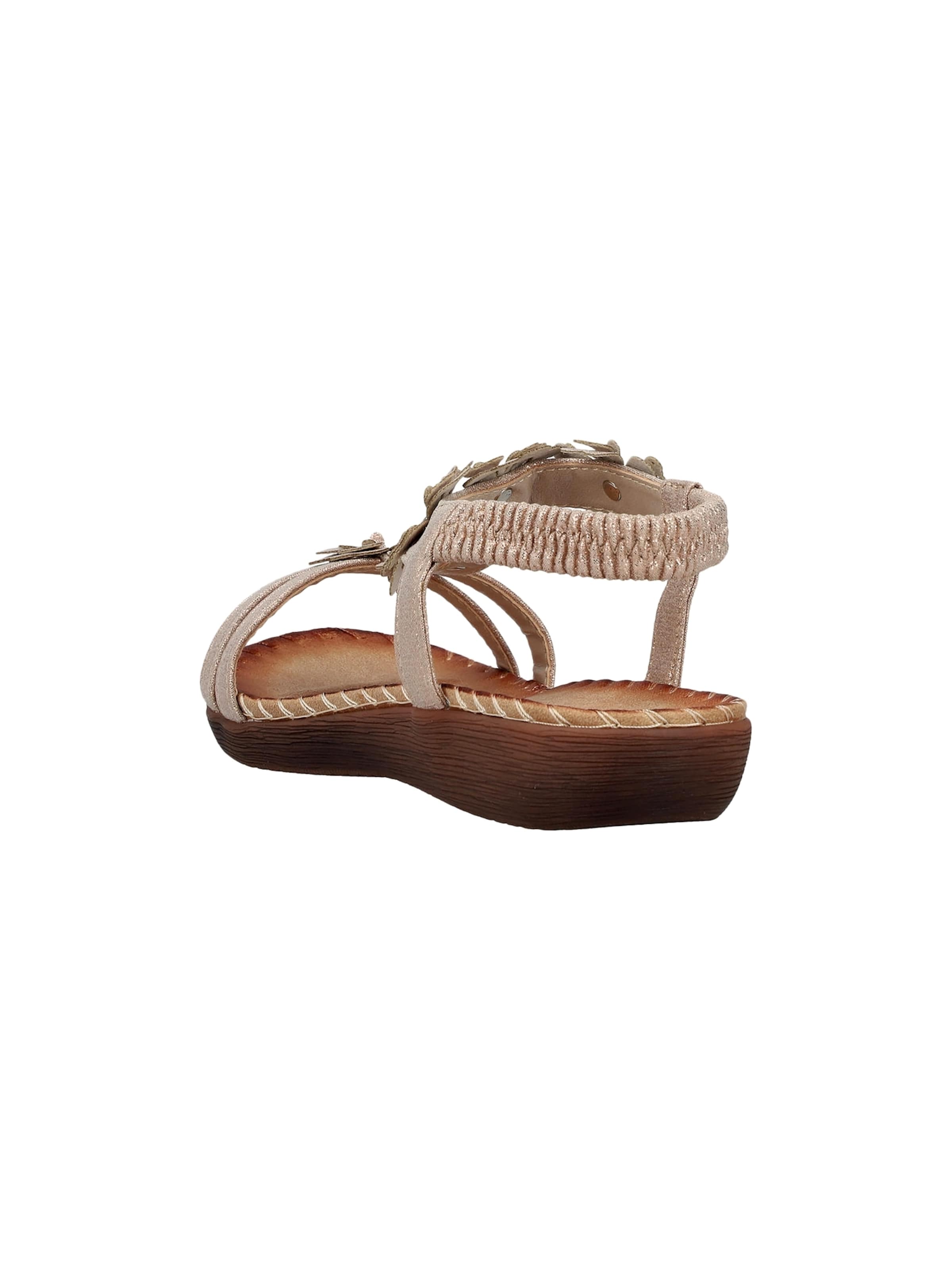 Rieker - Sandalias con hebilla en oro