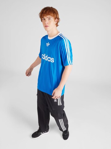 mėlyna ADIDAS ORIGINALS Marškinėliai 'Adicolor'