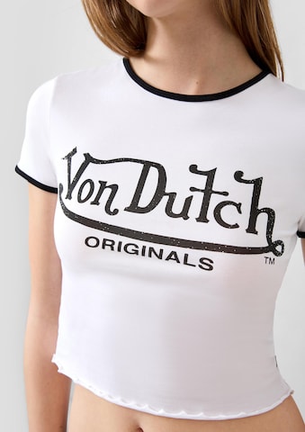 T-shirt QS en blanc