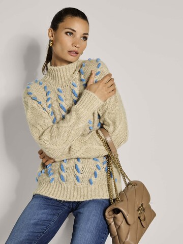 Pull-over MADELEINE en beige : devant