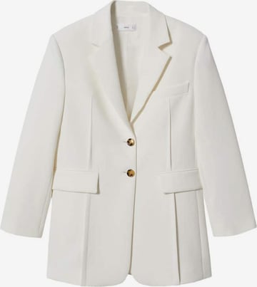 MANGO Blazer 'Pleaty' in Beige: predná strana