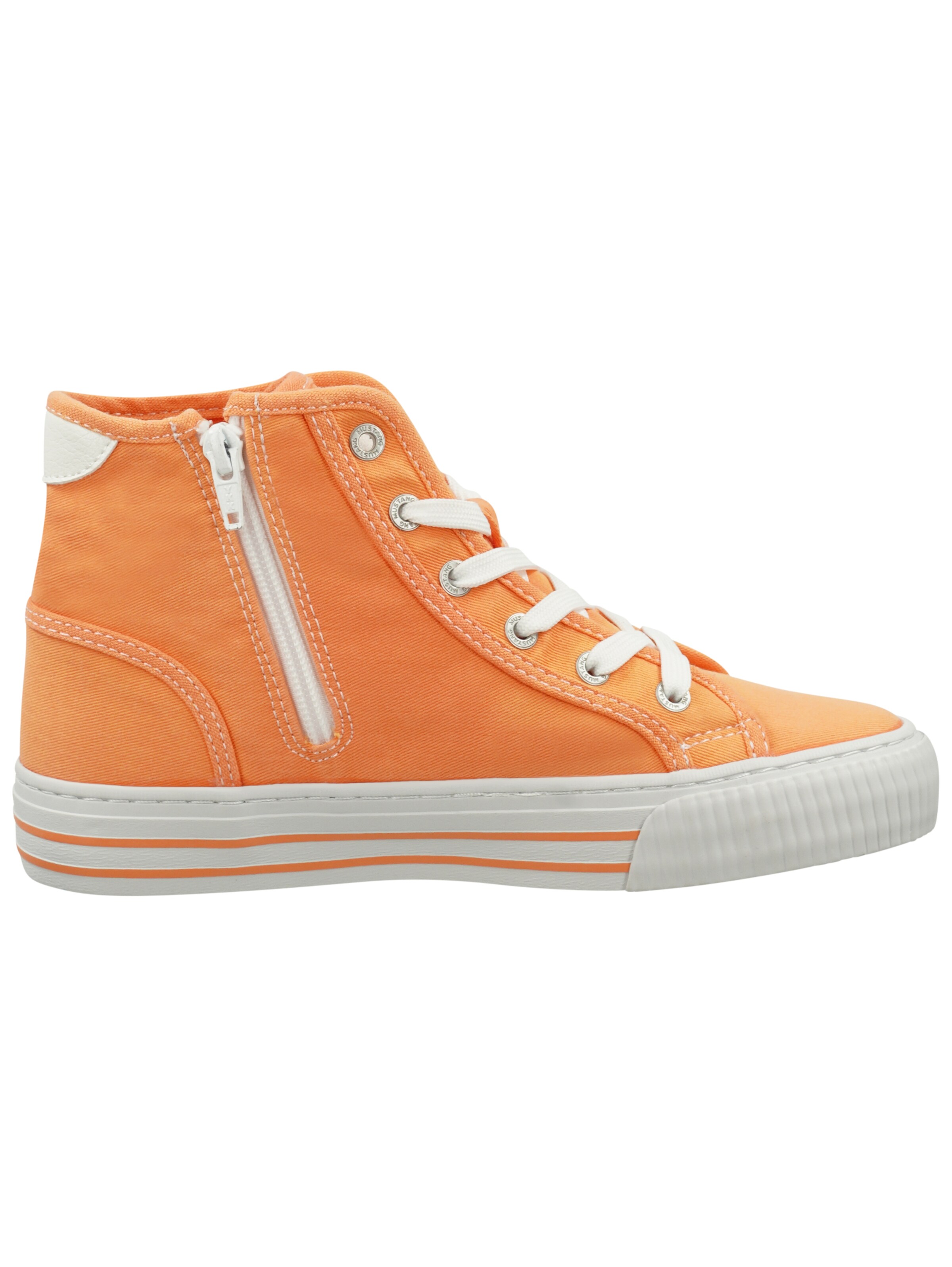 Sneaker alta di MUSTANG in arancione