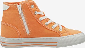 MUSTANG Sneakers hoog in Oranje