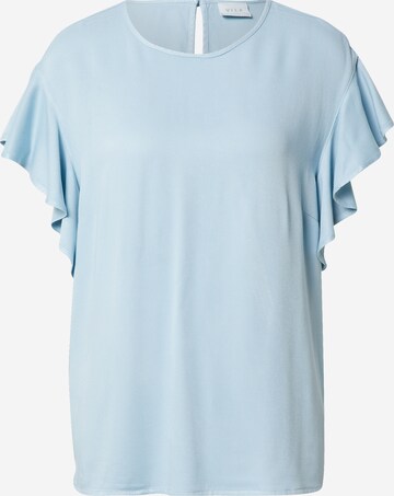 Camicia da donna 'FANZA' di VILA in blu: frontale