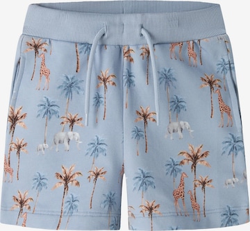 Regular Pantalon NAME IT en bleu : devant