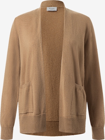 MAERZ Muenchen Gebreid vest in Beige: voorkant