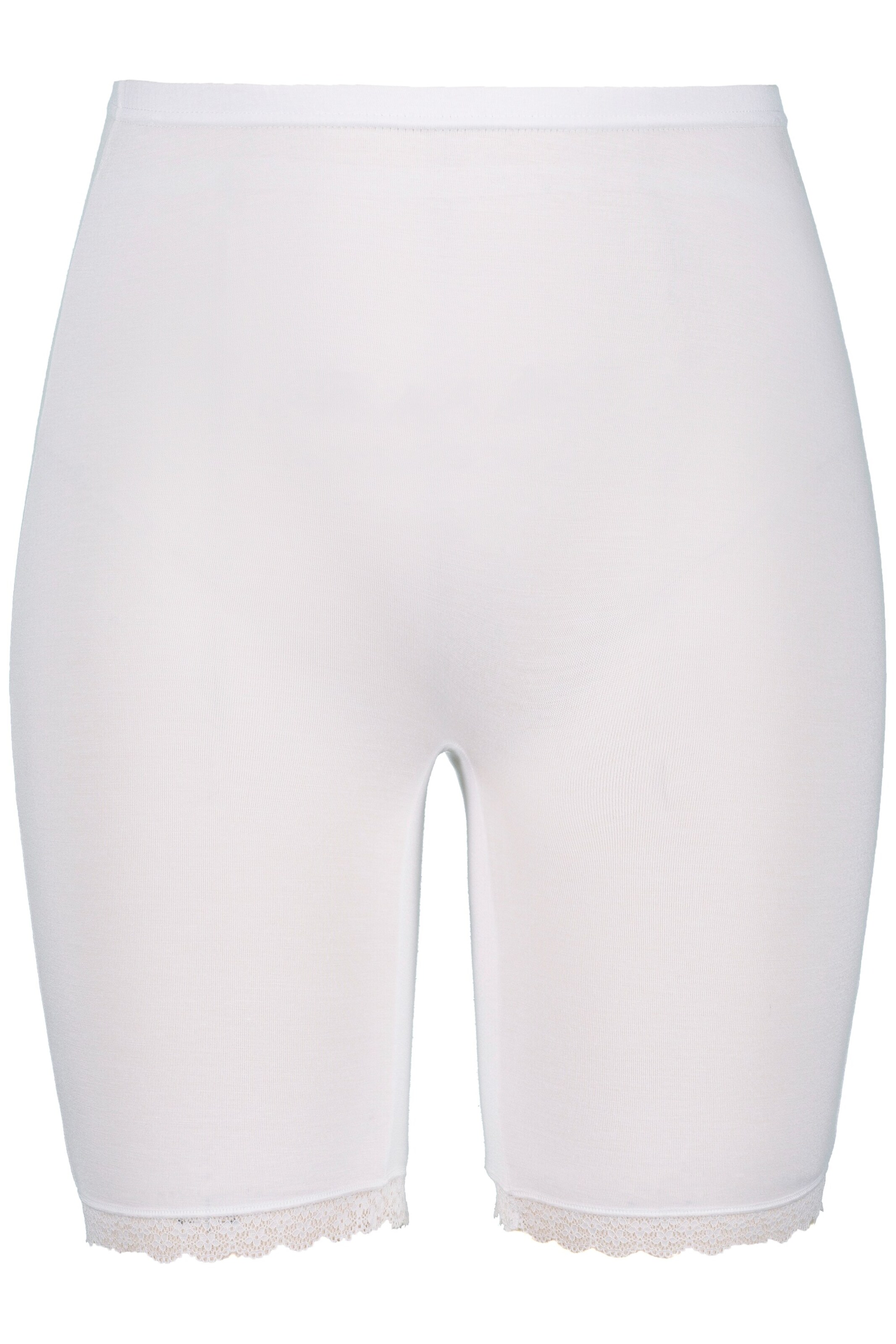 Ulla Popken Skinny Shapinghose in Weiß: Vorderseite