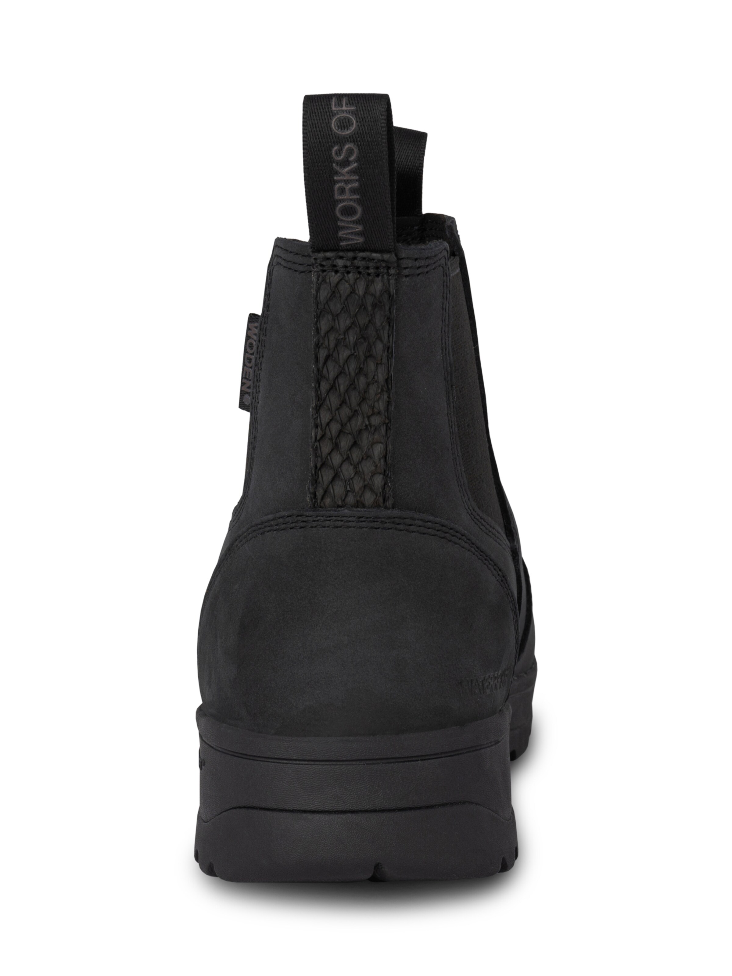 WODEN Chelsea Boots i sort