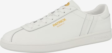 Sneaker bassa 'Monaco' di Patrick in bianco: frontale