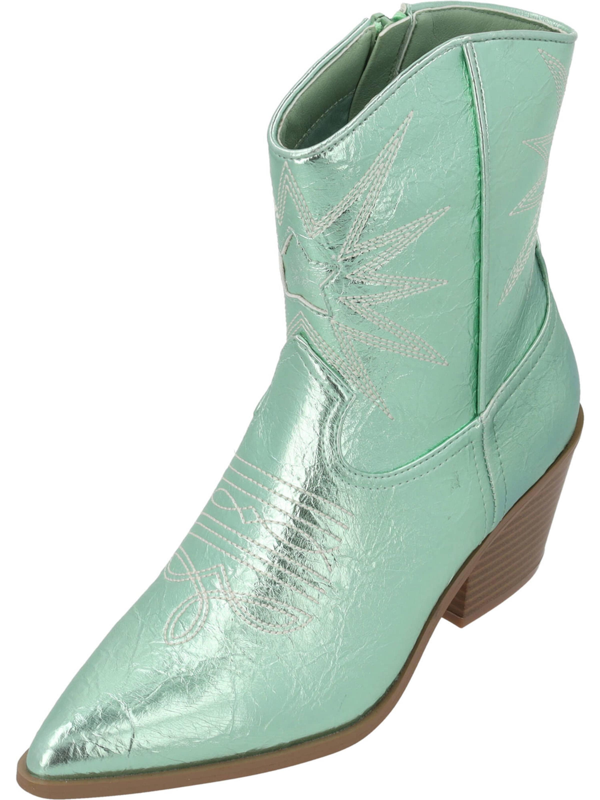 LA STRADA Ankle Boots in Green