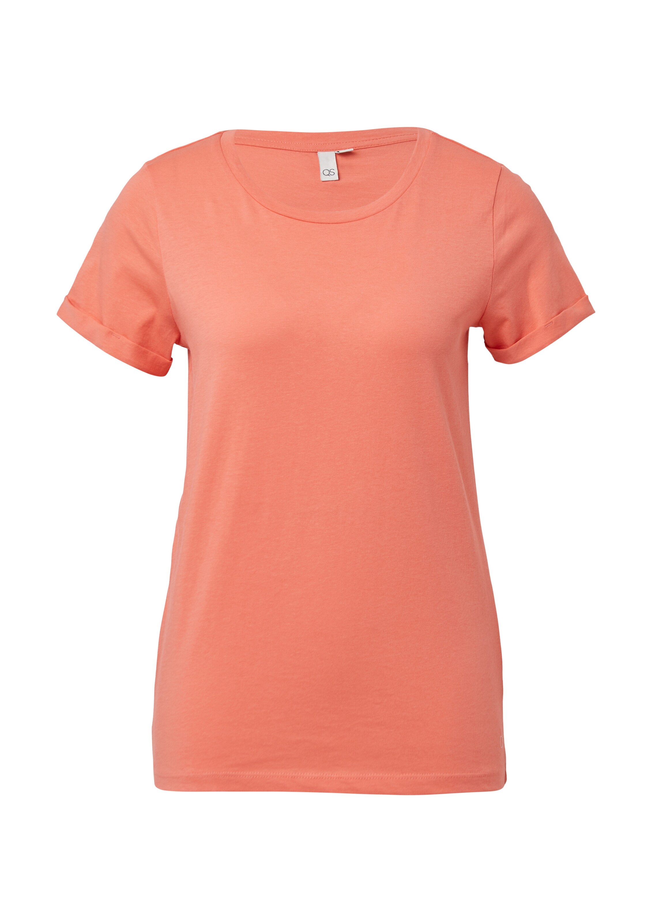 QS Shirt in Rood: voorkant