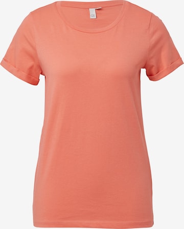 QS Shirt in Rood: voorkant