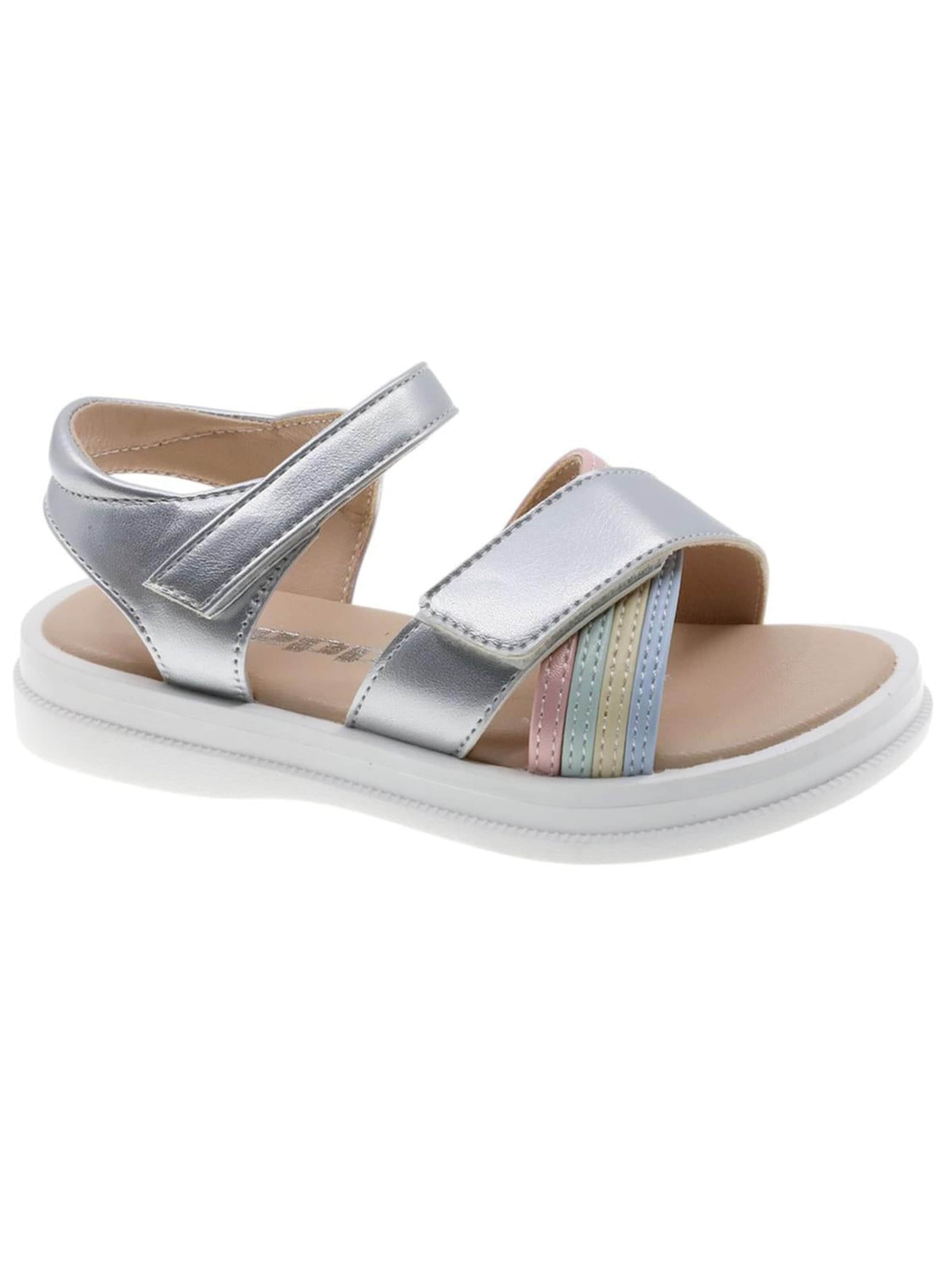 Beppi - Sandalias 'Casual Sandal' en plata: frente