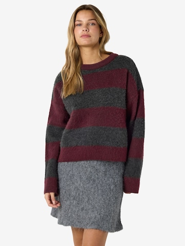 Noisy may Pullover 'NMSoff' i rød