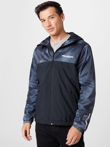 Veste mi-saison HOLLISTER en noir : devant